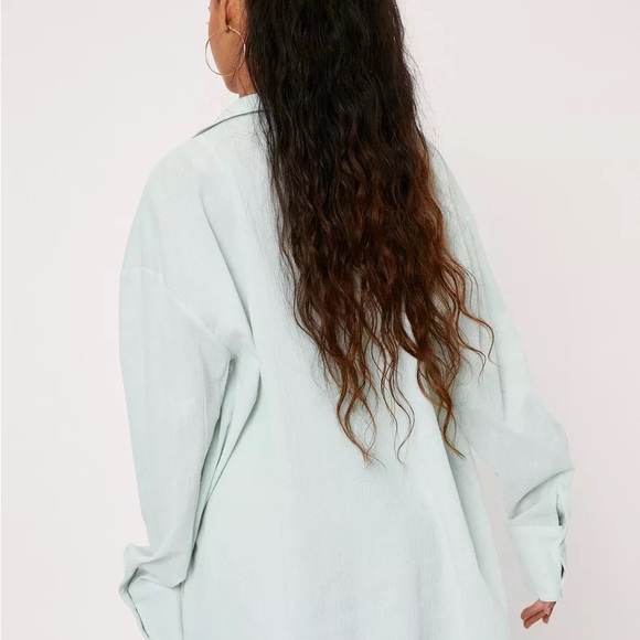 NWT Nasty gal Crinkle Oversized Cover - Picture 8 of 8